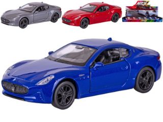 Obrázek z Auto Welly Maserati Gran Turismo 12cm kov zpětný chod, 3dr (12) 